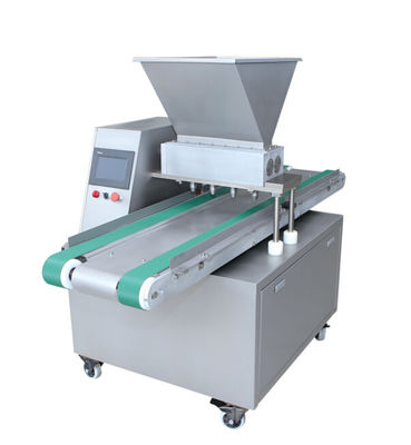 comprar Motor servo que conduce anchura de trabajo de la máquina 600m m del depositante de la torta con 6 bocas desprendibles Fabricación en línea