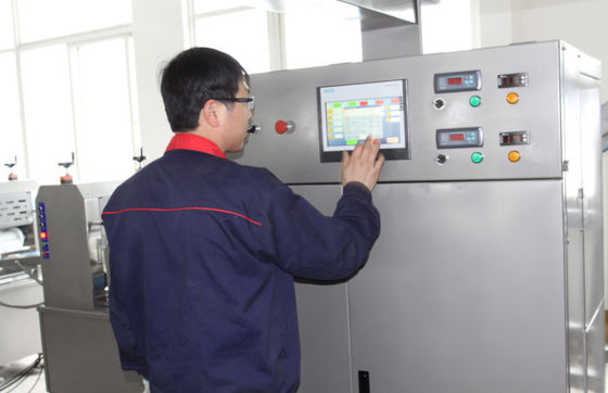 comprar Alta anchura del rodillo de la máquina 380m m del laminador de la automatización con el sistema de control del Plc de Siemens Fabricación en línea
