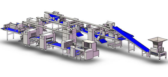 comprar Alta cadena de producción del fabricante del cruasán de la automatización G850 con capacidad industrial Fabricación en línea