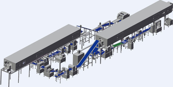 comprar Equipo industrial de filtrado auto de la fabricación de pan de la panadería de la anchura de 800m m Fabricación en línea