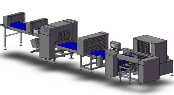 comprar Equipo de fabricación congelado de la pizza de la estructura modular con la solución de llavero de la panadería Fabricación en línea