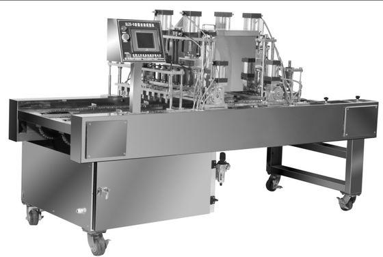 comprar Depositante controlado de la pasta de la galleta del PLC, máquina industrial del depositante de la pasta online manufacture