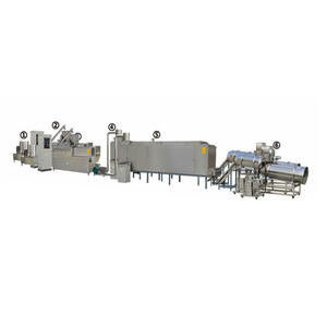 comprar Bollo de hamburguesa redondo automático industrial del fabricante de la pasta de hojaldre de la yema de huevo alrededor de la máquina de la fabricación de pan de la hamburguesa Fabricación en línea