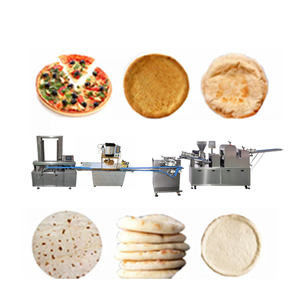 comprar Cadena de producción completamente automática de la pizza máquina que lamina de la pasta danesa online manufacture