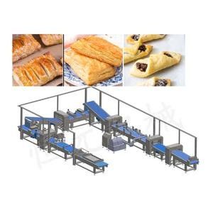 comprar Cadena de producción comercial automática del cruasán de Sheeter de la pasta del cruasán online manufacture