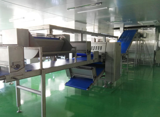 comprar Máquina automática industrial de la laminación para 1500 kilogramos de pasta Corissant llenado capacidad Fabricación en línea