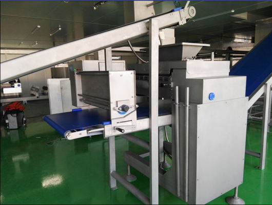 comprar Línea que lamina industrial 144 capas máximas del fabricante de pan del cruasán de la anchura de la tabla de 900 milímetros para el cruasán Fabricación en línea