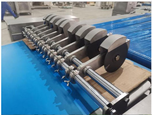 comprar Línea de producción de pasteles totalmente automatizada controlada por PLC de Siemens con tamaño personalizado para uso industrial online manufacture