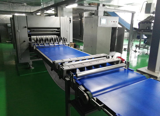 comprar Capacidad multifuncional de la máquina 3500 Pcs/Hr del laminador de la pasta con el dispositivo doble del rodillo Fabricación en línea
