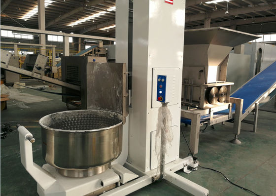 comprar Laminador laminado industrial del bloque de la pasta mezclador de pasta del volumen de 200 kilogramos y levantador del cuenco Fabricación en línea