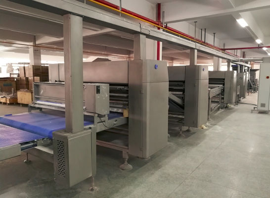 comprar Línea industrial de producción de pan de pita, máquina para hacer pita de 15 cm de diámetro Fabricación en línea