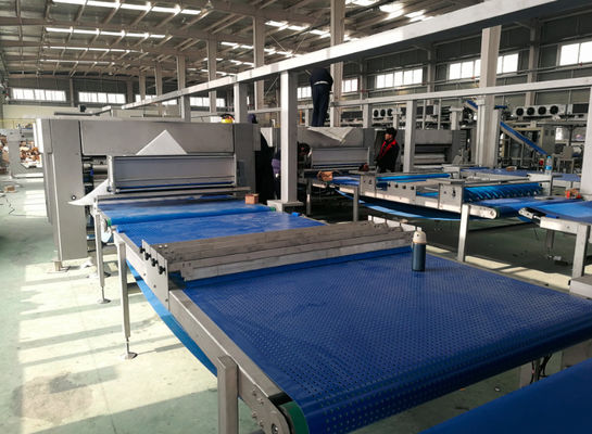 comprar Cadena de producción árabe de la pita con 7 capas del Proffer del túnel para la máquina de la pita de Líbano Fabricación en línea