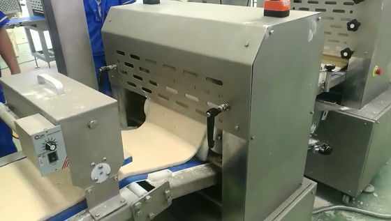 comprar Cadena de producción congelada automática completa de la pizza diámetro de 100 - de 270m m para la pizza formada cuadrado online manufacture