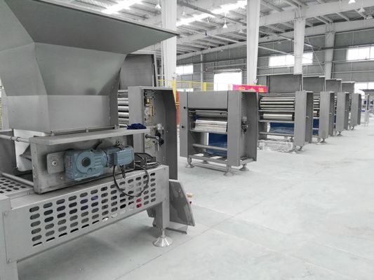 comprar El artículo 144 capas del motor servo de la impulsión de la pasta de la máquina del laminador, máquina que lamina comercial para los pasteles daneses Fabricación en línea