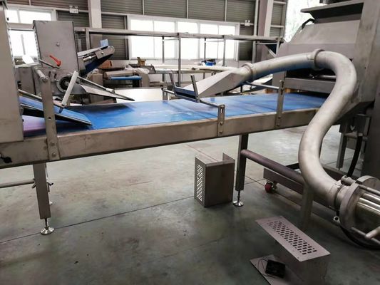 comprar Equipo danés profesional con los rellenos, pizza de los pasteles que hace máquina 2500 kilogramos/hora Fabricación en línea