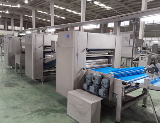 comprar Cadena de producción árabe automática cambiable del pan Pita del tamaño 300kg/H Fabricación en línea