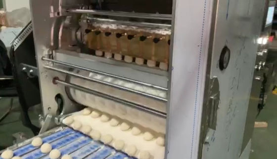 comprar Máquina automática tradicional de la tortilla controlada por el PLC de dividir el tipo de redondeo y acuciante Fabricación en línea