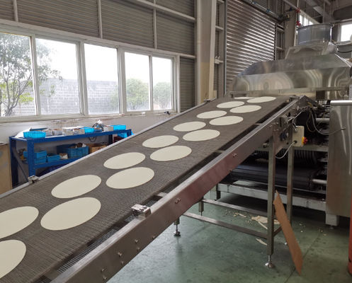 comprar Cadena de producción industrial de la tortilla G650 del acero inoxidable 304 equipado de la pantalla táctil para la demanda de la alta capacidad Fabricación en línea